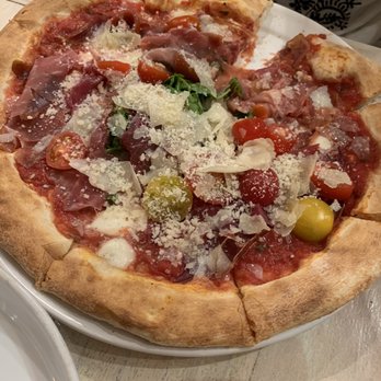 Piazza 1909 - Pizza with prosciutto - Italian Near Me - San Diego, California Piazza 1909 - Pizza with prosciutto - Italian Near Me - San Diego, California