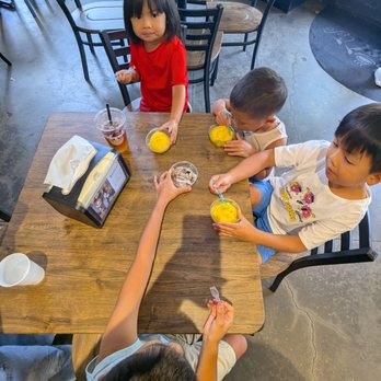 The Nest Cafe - Cousins enjoying their gelato - Coffee & Tea Near Me - Alpharetta, Georgia The Nest Cafe - Cousins enjoying their gelato - Coffee & Tea Near Me - Alpharetta, Georgia