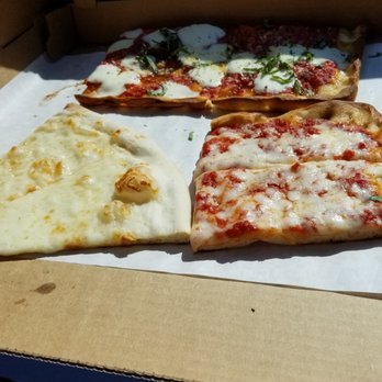 Bruno's Pizza & Restaurant - PIZZA SLICES left to right: White Sicilian Margherita Sicilian - Italian Near Me - Haddonfield, New Jersey Bruno's Pizza & Restaurant - PIZZA SLICES left to right: White Sicilian Margherita Sicilian - Italian Near Me - Haddonfield, New Jersey