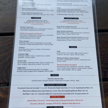 Eureka! - Menu - Burgers Near Me - Claremont, California Eureka! - Menu - Burgers Near Me - Claremont, California