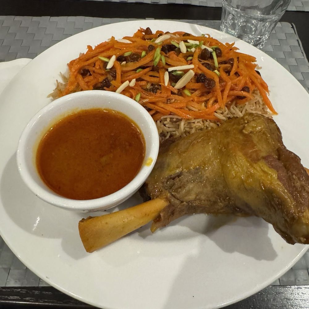 Maihan Restaurant - Lamb Shank dinner - Afghan Near Me - Maple, Ontario