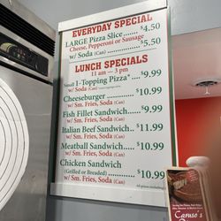 Caruso's Pizza - Lunch specials