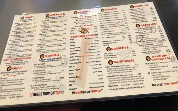 Menu photo 4 Golden Flame Hot Wings Parker, CO Menu photo 4 Golden Flame Hot Wings Parker, CO