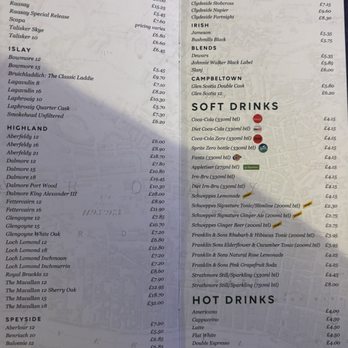 Mharsanta - Whisky and Drinks List - Scottish Near Me - Glasgow, GLG