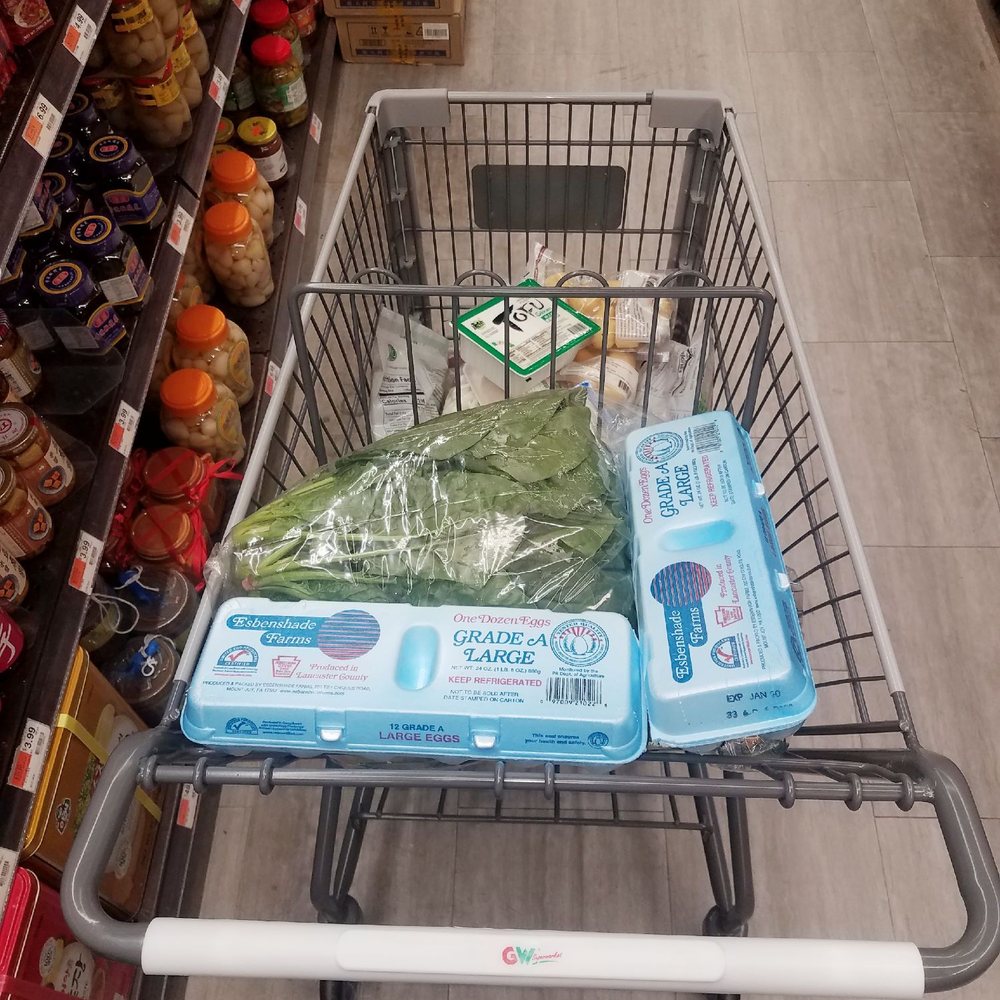 Great Wall Supermarket - a shopping cart full of groceries - Grocery Near Me - Flushing, New York
