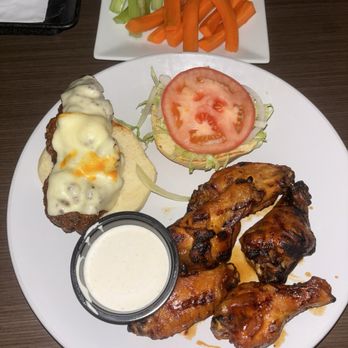 Wood & Iron - THE DOUBLE BIRDIE (FRIED CHICKEN SANDWICH AND WINGS) - American Near Me - Arlington, Virginia Wood & Iron - THE DOUBLE BIRDIE (FRIED CHICKEN SANDWICH AND WINGS) - American Near Me - Arlington, Virginia