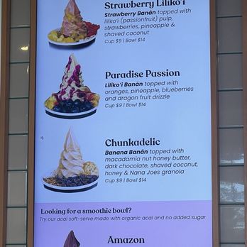 Banan - Digital variety display - Ice Cream & Frozen Yogurt Near Me - San Francisco, California Banan - Digital variety display - Ice Cream & Frozen Yogurt Near Me - San Francisco, California
