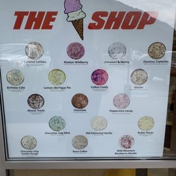 the different flavors of ice cream