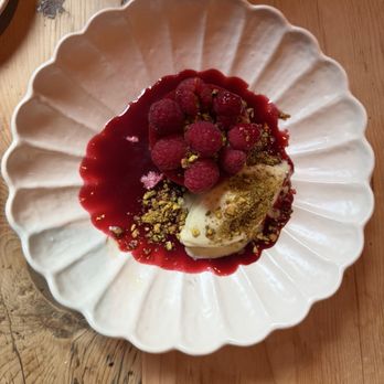 Forgione - Raspberry Dessert - New American Near Me - New York, New York Forgione - Raspberry Dessert - New American Near Me - New York, New York