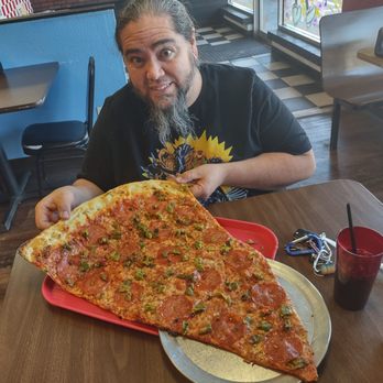 Richie B’s Pizza - I said I would only have one slice of pizza today. The slice: - Pizza Near Me - Albuquerque, New Mexico