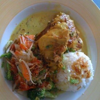 Bali Café - Opor Ayam- chicken stewed in yellow spices and coconut mild - Sushi Bars Near Me - Miami, Florida