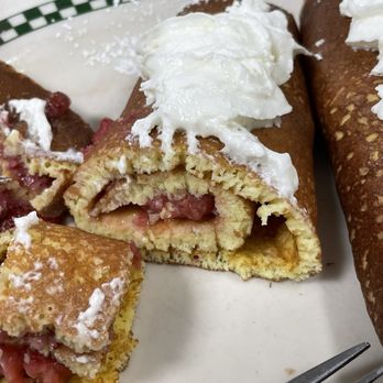 Uncle Bill’s Pancake House - Strawberry "Crepe" - Breakfast & Brunch Near Me - Wildwood, New Jersey Uncle Bill’s Pancake House - Strawberry "Crepe" - Breakfast & Brunch Near Me - Wildwood, New Jersey