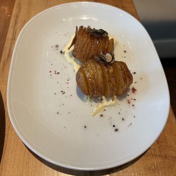 The Guild House - Hasselback Potatoes - New American Near Me - Columbus, Ohio The Guild House - Hasselback Potatoes - New American Near Me - Columbus, Ohio