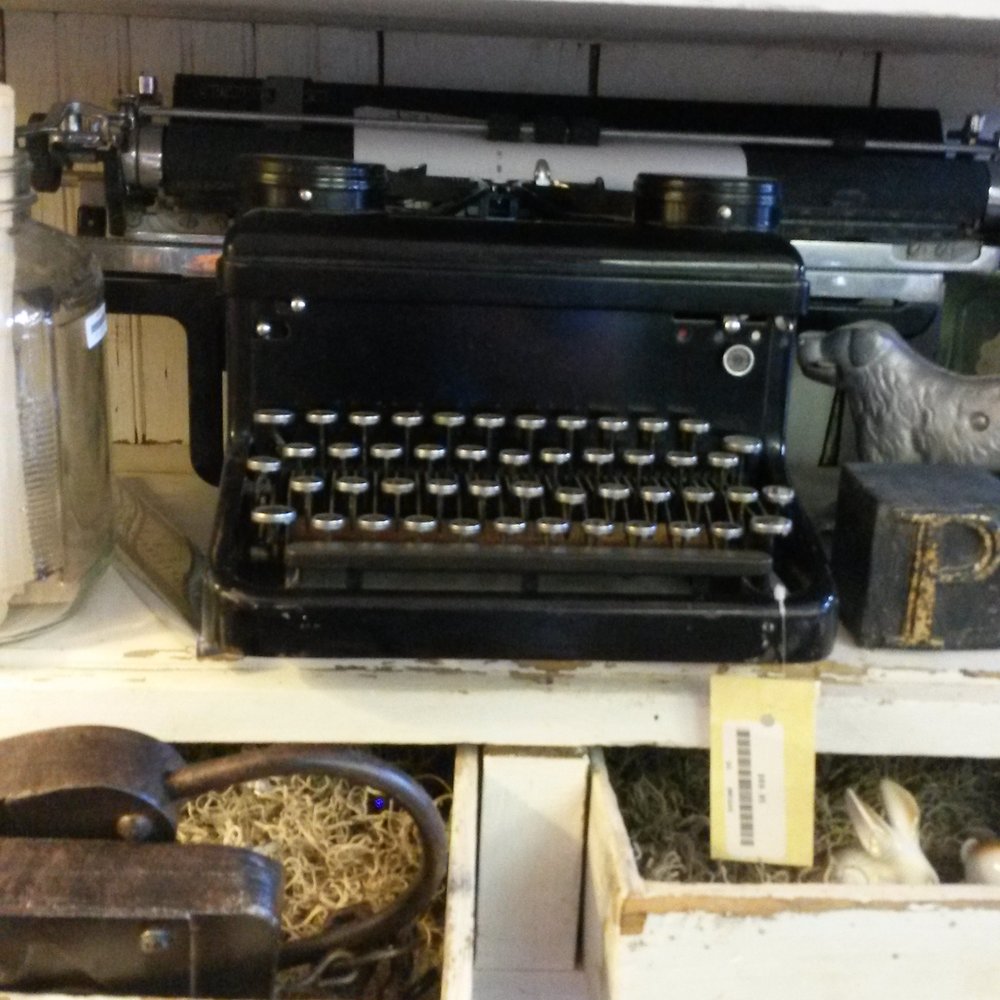 Concho Confetti - Typewriter - Antiques Near Me - San Angelo, Texas Concho Confetti - Typewriter - Antiques Near Me - San Angelo, Texas