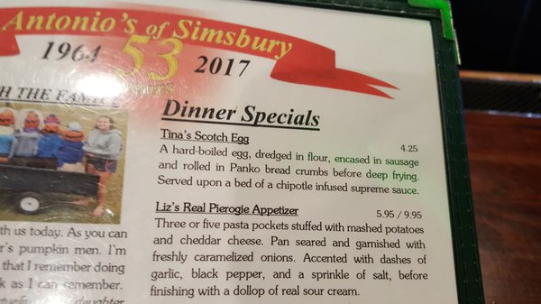 Menu photo 1 Hoops and Hops Simsbury, CT