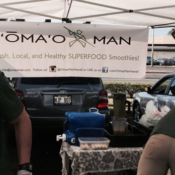 ‘Ōma’o Man - two men standing under a tent - Food Stands Near Me - Honolulu, Hawaii ‘Ōma’o Man - two men standing under a tent - Food Stands Near Me - Honolulu, Hawaii