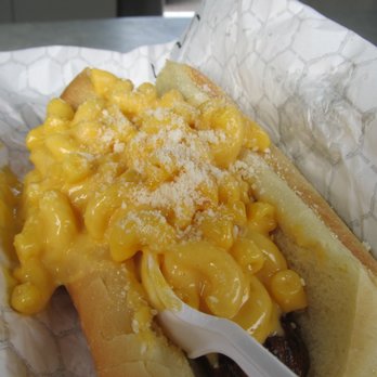 Marv's Famous Hot Dogs - Mac & Cheese Dog. - Hot Dogs Near Me - Seattle, Washington Marv's Famous Hot Dogs - Mac & Cheese Dog. - Hot Dogs Near Me - Seattle, Washington