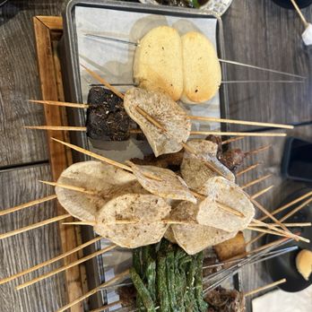 The Skewers Bar - Potato, stinky tofu, string beans - Chinese Near Me - San Jose, California The Skewers Bar - Potato, stinky tofu, string beans - Chinese Near Me - San Jose, California