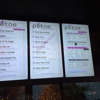 Pekoe - Menu - Coffee & Tea Near Me - San Jose, California Pekoe - Menu - Coffee & Tea Near Me - San Jose, California