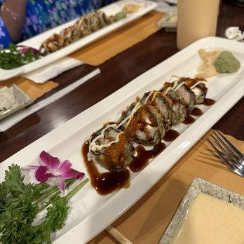 Sushi Bear Sushi & Grill - This is the Dynamite Roll. We love this one. - Sushi Bars Near Me - Jacksonville, Florida Sushi Bear Sushi & Grill - This is the Dynamite Roll. We love this one. - Sushi Bars Near Me - Jacksonville, Florida