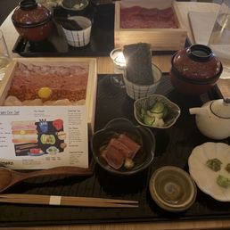 Chirashi don set Chirashi don set