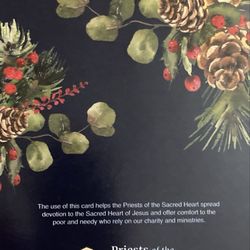 Priests of the Sacred Heart - She donated to this charity. 12/13/24