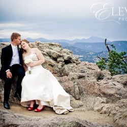 Flagstaff Mountain - Sunrise Amphitheater and Flagstaff Mountain by www.elevatephotography.com