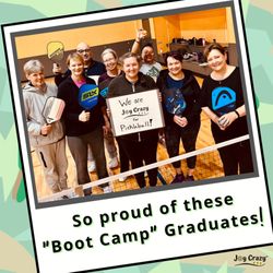 Joy Crazy - After taking the 90-minute "Introduction to Pickleball" class, students can take a "Boot Camp" class to help elevate their game.