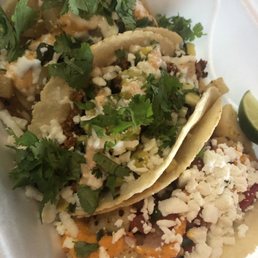 Hash, Chorizo, and Cauliflower tacos Hash, Chorizo, and Cauliflower tacos
