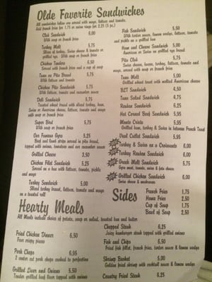 Menu photo 4 Adam's Place Cleveland, OH
