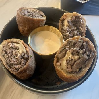 The Butcher's Grille - Beef shawarma egg rolls - Middle Eastern Near Me - Houston, Texas The Butcher's Grille - Beef shawarma egg rolls - Middle Eastern Near Me - Houston, Texas