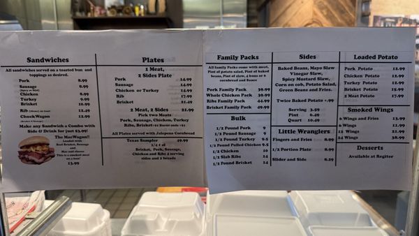 Menu photo 1 ChuckWagon BBQ Madison, AL Menu photo 1 ChuckWagon BBQ Madison, AL