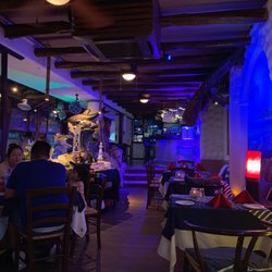 Blue Lobster - Great lighting with an intimate feel