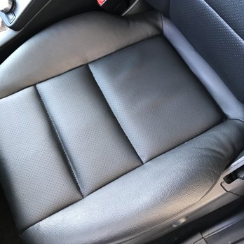 Milton's Auto Upholstery - Mercedes GLK 350 seat "After" - Auto Detailing Near Me - Santa Ana, California