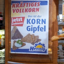 Hennig - Der Steinofen-Bäcker - das korn ist der gipfel!