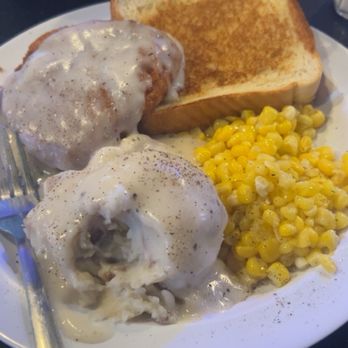 The Corner Chill & Grill - Chicken fried chicken, corn, and mashed potatoes - Bars Near Me - Belleville, Illinois The Corner Chill & Grill - Chicken fried chicken, corn, and mashed potatoes - Bars Near Me - Belleville, Illinois