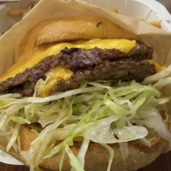 Brunch N Burger - Double smash burger with fries - Burgers Near Me - Bakersfield, California