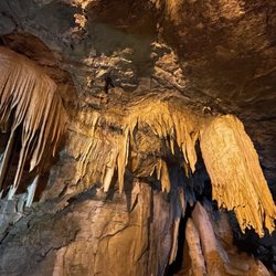Lost World Caverns - Part of the cave tour.