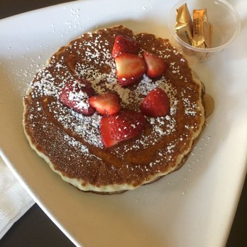 V Boulevard Cafe - Side pancake with strawberries - Coffee & Tea Near Me - Glendale, California V Boulevard Cafe - Side pancake with strawberries - Coffee & Tea Near Me - Glendale, California
