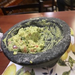 El Rey - Table side guacamole.   I couldn't wait to dig in!
