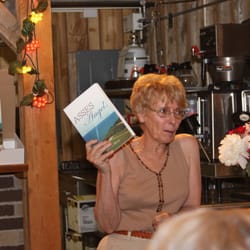 Vinewood Acres Sugar Shack - Gail at the Local Author Event she Hostessed last year