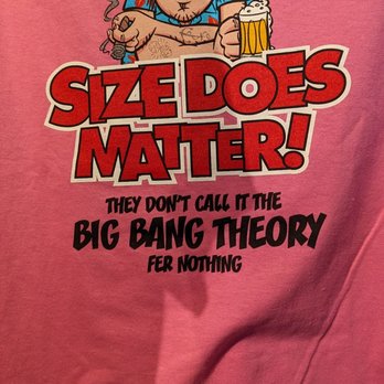 Dick's Last Resort - Indianapolis - size does matter they don't call it the big bang theory - Bars Near Me - Indianapolis, Indiana