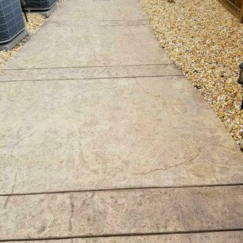Velez Landscaping - a concrete walkway with a planter and air conditioner - Landscaping Near Me - Oakley, California Velez Landscaping - a concrete walkway with a planter and air conditioner - Landscaping Near Me - Oakley, California