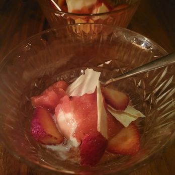 the LUKE BRASSERIE - Gelato with watermelon ice, berries and white chocolate shavings - Brasseries Near Me - New Haven, Connecticut the LUKE BRASSERIE - Gelato with watermelon ice, berries and white chocolate shavings - Brasseries Near Me - New Haven, Connecticut