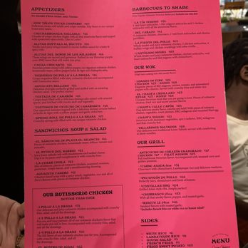 Pollos & Jarras - Menu - Peruvian Near Me - Aventura, Florida Pollos & Jarras - Menu - Peruvian Near Me - Aventura, Florida