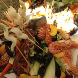 Boccon Divino - Catalana di gamberi, scampi, astice e aragosta!