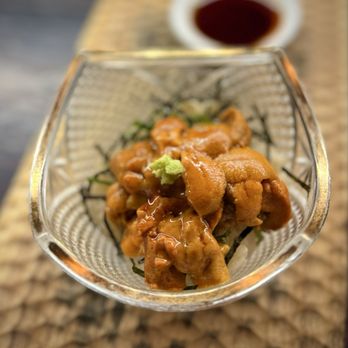 Mensho - Hokkaido Uni Mini Rice Bowl - Ramen Near Me - Oakland, California