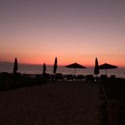Marival Distinct - Sunset at the beach at the resort