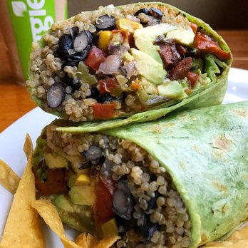 Veggie Grill by Next Level - Just ordered the Sonoran Bowl as a Burrito! (Well technically a "wrap") @veganfatkid - Vegan Near Me - Pasadena, California
