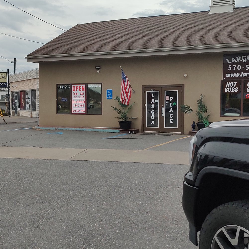 Largo’s Place - The Outside View - Sandwiches Near Me - Old Forge, Pennsylvania